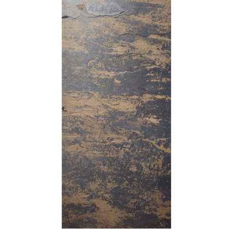 Kamień w rolce Fornir kamienny Naturalny Black Slate Gold 122x61x0,2 cm
