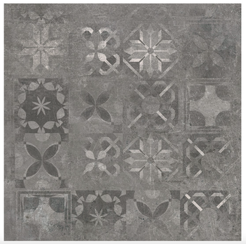 SOFTCEMENT GRAPHITE POLER DEC. AZULEJO 597X597 G.2