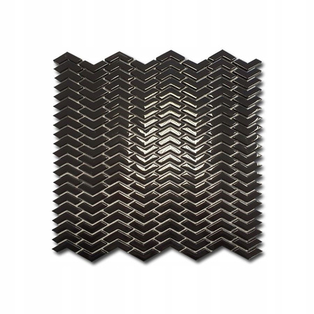 Mozaika EL CASA Enamel Angle Negro Brillo 29x29,5