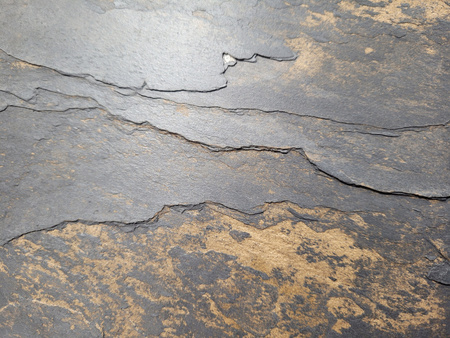 Kamień w rolce Fornir kamienny Naturalny Black Slate Gold 122x305x0,2 cm