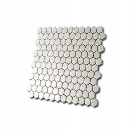 Mozaika Hexagon Blanco&BLACK 26x30