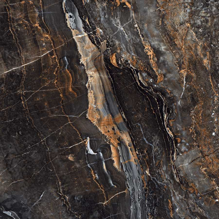 LUXOR BLACK POLISHED 60X60