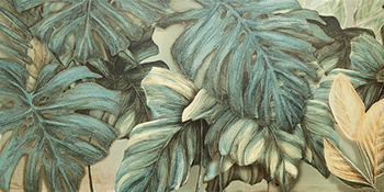 ALABASTER SHINE LEAVES B OBRAZ GRESOWY ELEMENT 1 59,8X119,8