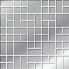 PLATINUM GLASS MOSAIC 25x25