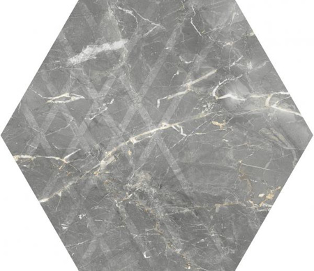 MARVELSTONE LIGHT GREY HEKSAGON GRES SZKL. MAT. 19,8X17,1