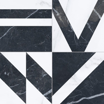 VELVET GEO NEGRO 33,15X33,15 G1 GF