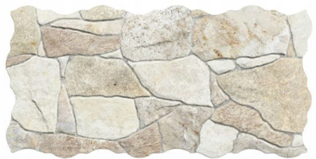 GRES PŁYTKI KAMIEŃ ELEWACYJNY 23X46mm BELCAIRE BEIGE GAT. I