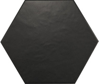 HEXATILE NEGRO MATE 17,5X20 G1 EQ 20338