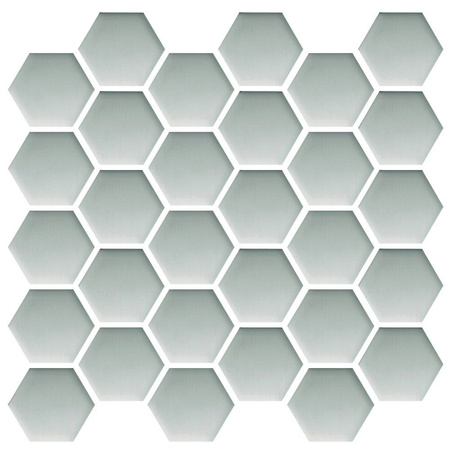 MOZAIKA PLATINUM GLASS HEXAGON 25X25,8 G.1 CC BC