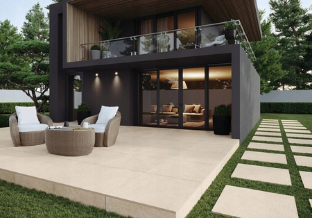 GRES PŁYTY TARASOWE GRUBASY TACOMA SAND 60X60X2 CERRAD GAT. I PROMOCJA