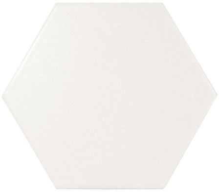 HEXAGON WHITE MATT 12,4X10,7HX G1 EQ 21767