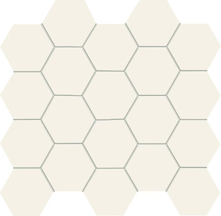 REMOS WHITE MAT MOZAIKA GRESOWA 28,2X30,6