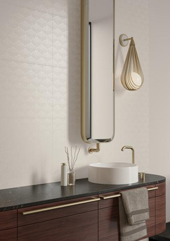 PURIS WHITE SCIANA REKT. DEKOR B ULTRAMAT 39,8X119,8