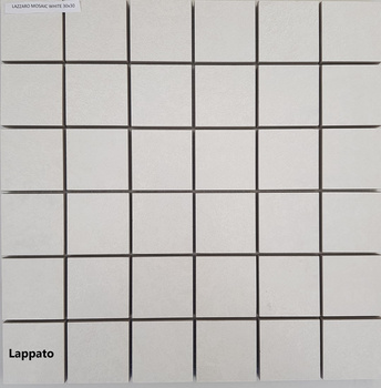 LAZZARO MOS WHITE SEMI-POL. 30X30