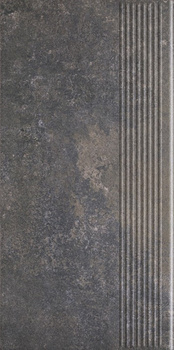 VIANO ANTRACITE STOPNICA PROSTA 30X60