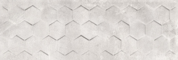 Pś NEXT GREY HEXAGON RETT. 25x75 G.1 BC