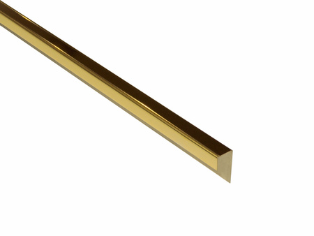LISTWA ZE STALI NIERDZEWNEJ U-KSZTAŁTNA 0,6/1,0/270 GOLD UG10