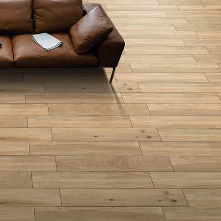 NOVA BEIGE 20X120X8MM RECT. (1,2) CARVING