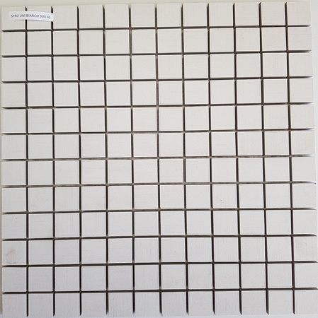 SYRIO BIANCO MOSAIC 29,7X29,7