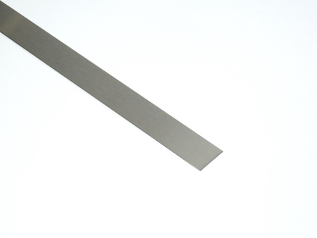PŁASKOWNIK ZE STALI NIERDZEWNEJ 0,6/1,0/270 SILVER BRUSHED IMB10