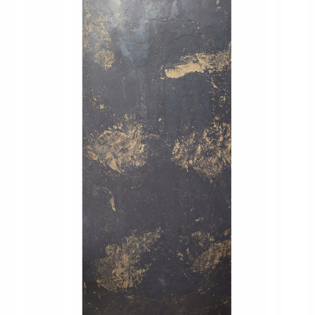 Kamień w rolce Fornir kamienny Naturalny Black Slate Gold 122x280x0,2 cm