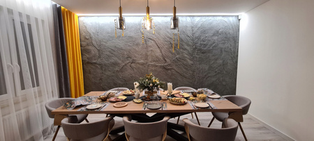 Kamień w rolce Fornir kamienny Silver grey 122x61x0,2 samoprzylepny