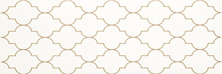 BRIGHTWHITE ARABESKA 30x90