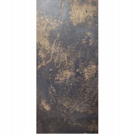 Kamień w rolce Fornir kamienny Naturalny Black Slate Gold 122x280x0,2 cm