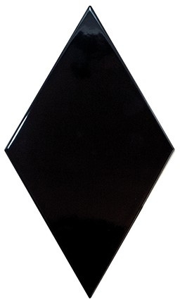 RHOMBUS WALL BLACK 15,2X26,3 R G1 EQ 22748 wycof