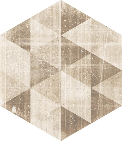 HEXX UNIVERSUM MOTYW CREMA HEKSAGON 26X26