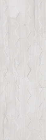 BRENNERO WHITE HEXAGON 25X75