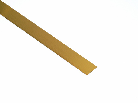 PŁASKOWNIK ZE STALI NIERDZEWNEJ 0,6/3,0/270 GOLD BRUSHED IGB30