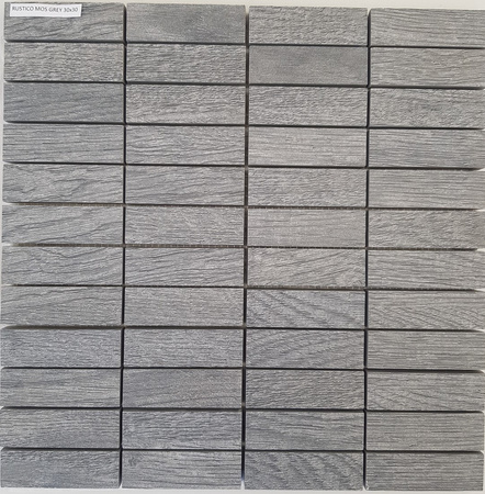 RUSTICO MOS GREY 30X30