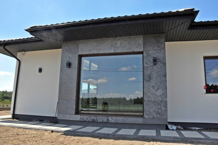 Kamień w rolce Fornir kamienny Naturalny Silver grey 122x61x0,2 cm