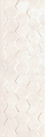 UNIVERSAL WHITE HEXAGON 25x75