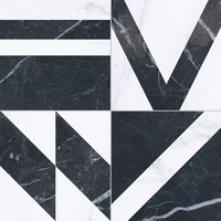 VELVET GEO NEGRO 33,15X33,15 G1 GF