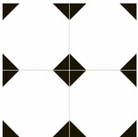 PATCHWORK PŁYTKA PODŁOGOWA CAMBRIDGE 45X45 DUALGRES GAT I