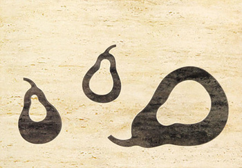 TOSCANA BEŻ PEAR DEKOR 36X25