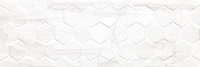 BRENNERO WHITE HEXAGON 25X75
