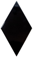 RHOMBUS WALL BLACK 15,2X26,3 R G1 EQ 22748 wycof