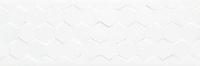 CHARISMA HEXAGON WHITE GLOSSY 25x75