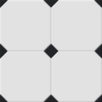 Betera Black White Rect. 58x58
